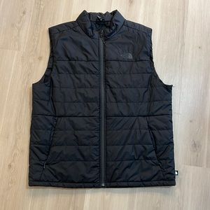 Black North Face Puffer Vest. Size XL